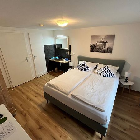 Gaestehaus Am Hafen Meersburg Bagian luar foto