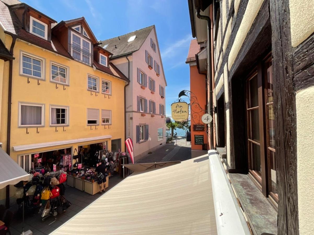 Gaestehaus Am Hafen Meersburg Bagian luar foto