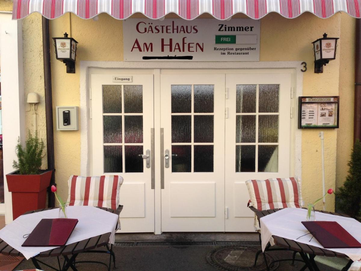 Gaestehaus Am Hafen Meersburg Bagian luar foto