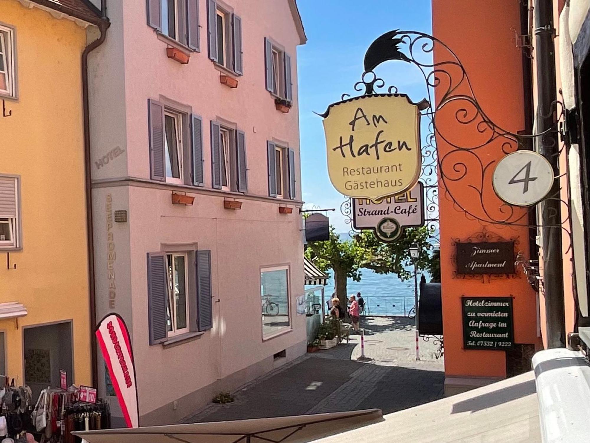 Gaestehaus Am Hafen Meersburg Bagian luar foto