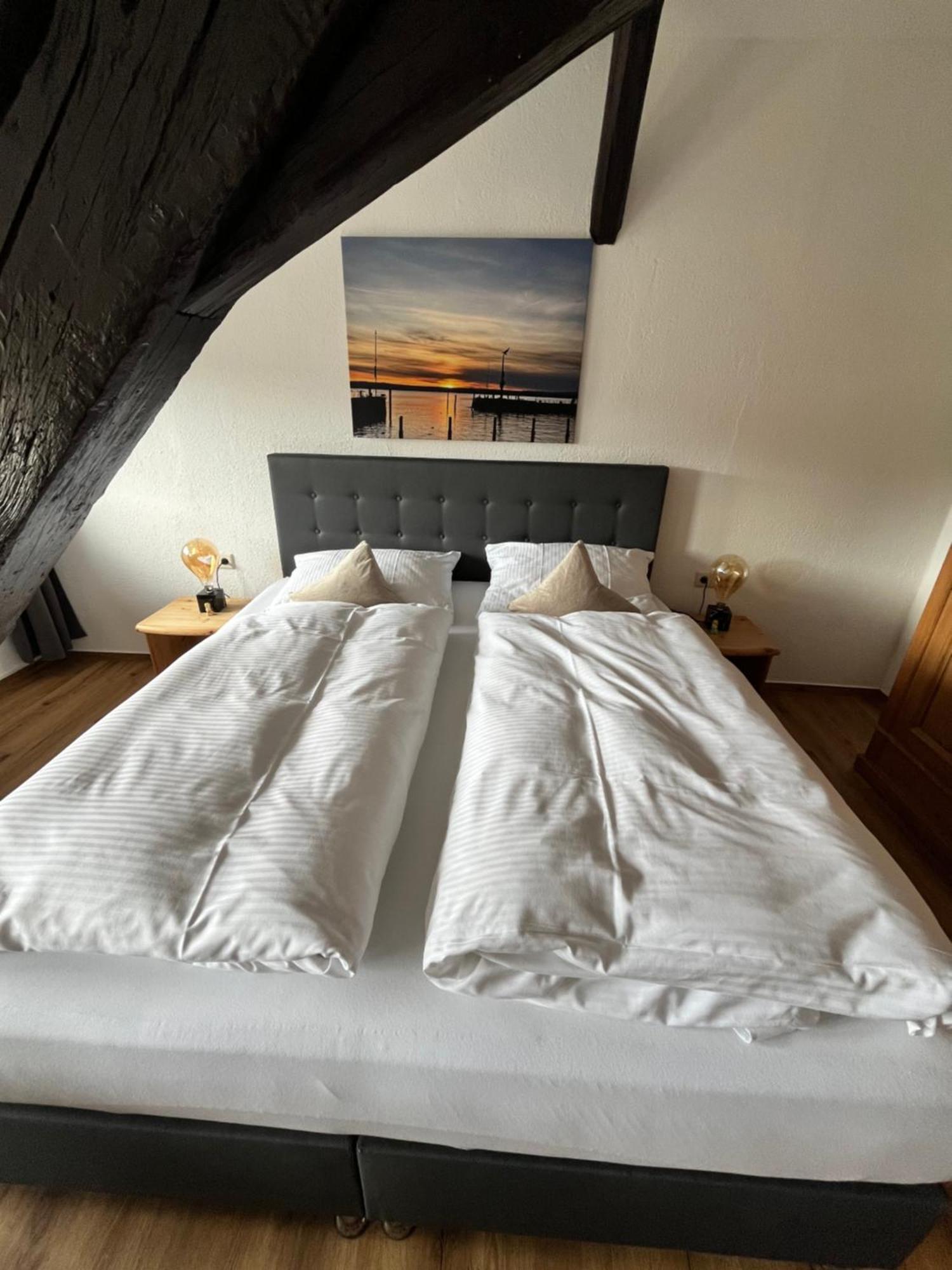 Gaestehaus Am Hafen Meersburg Bagian luar foto