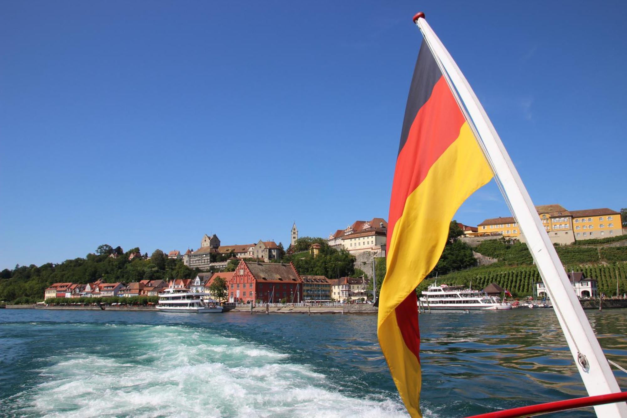 Gaestehaus Am Hafen Meersburg Bagian luar foto