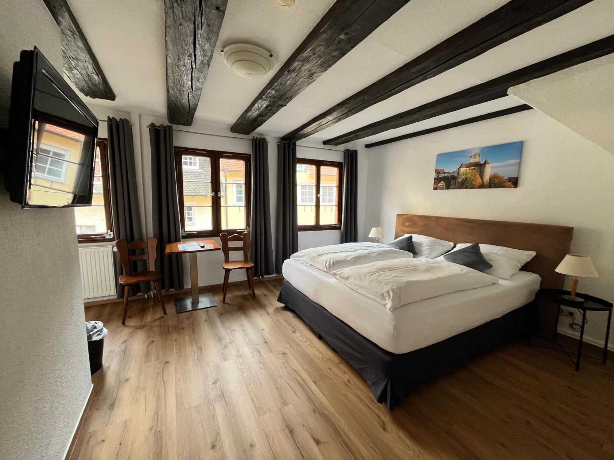 Gaestehaus Am Hafen Meersburg Bagian luar foto