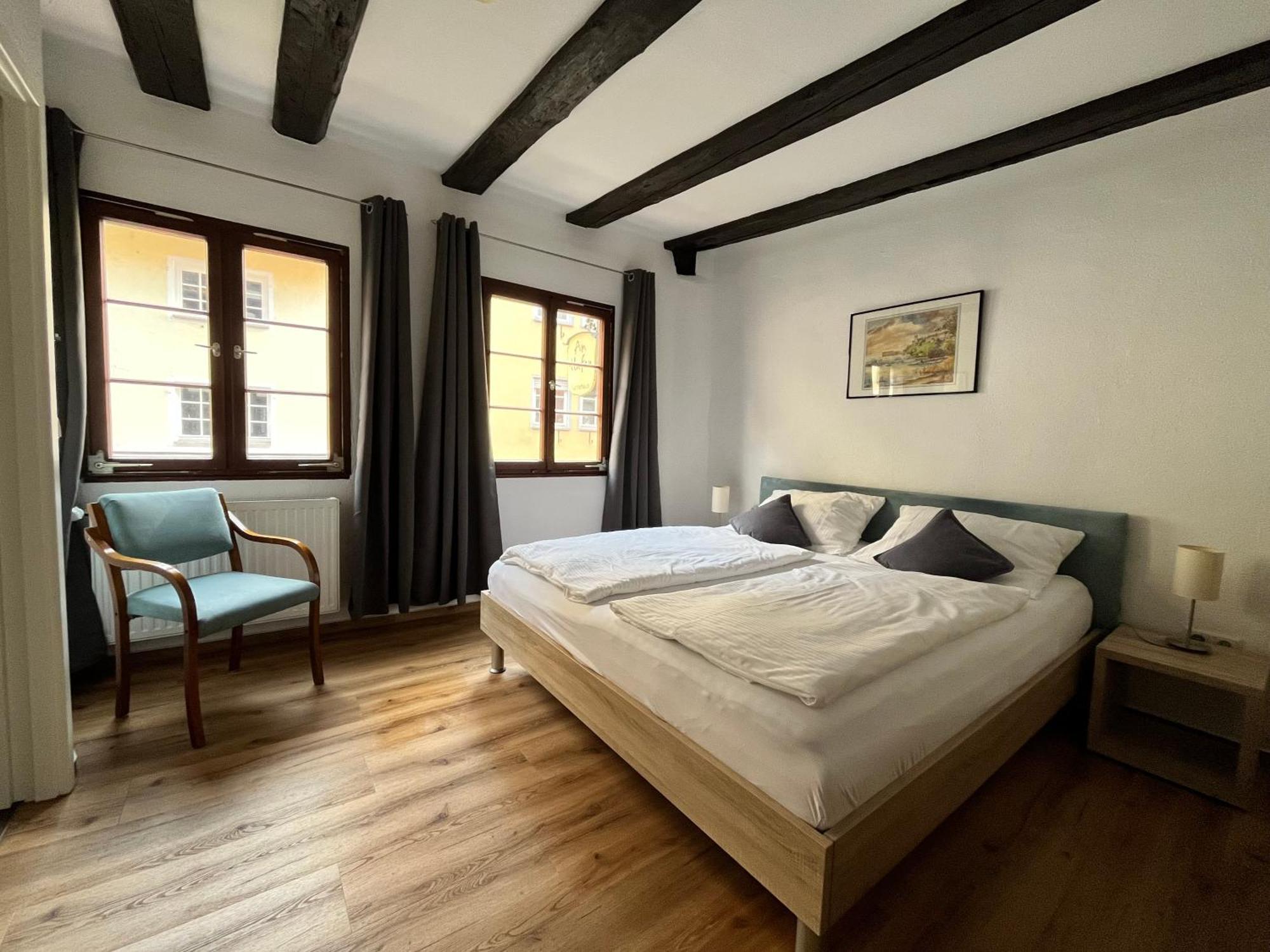 Gaestehaus Am Hafen Meersburg Bagian luar foto